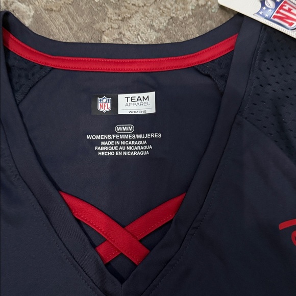 NFL HOUSTON TEXANS Women's Jersey MEDIUM NWT - Picture 4 of 7